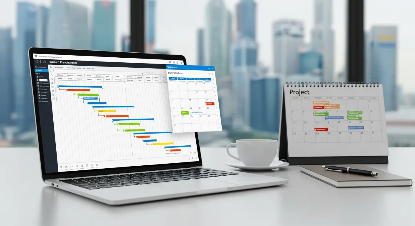 シンガポールのウェブサイト構築にはどのくらい時間がかかる?