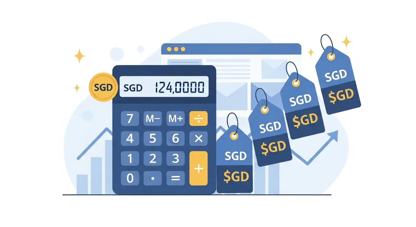 シンガポールのウェブサイト費用はいくら?(2026年SME価格ガイド)